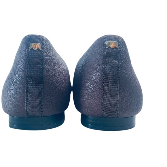 BIRDIES The Crane Leather Ballet Flats Square Toe Maroon Wine Size 8.5 - Picture 5 of 14